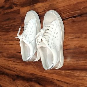 Steve Madden Rezza White Sneakers